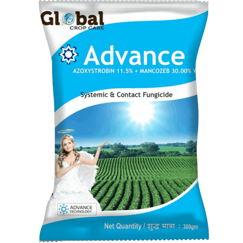 Advance (Azoxystrobin 11.5% + Mancozeb 30% WP) Fungicide Azoxystrobin